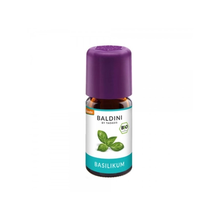 Био етерично масло от Босилек, 5ml, Baldini 