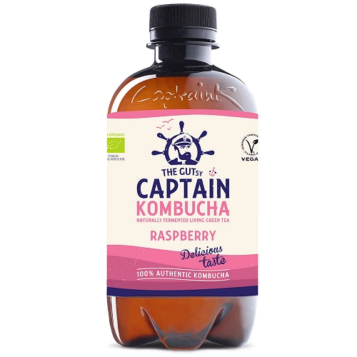 Био Комбуча с Малина, 400ml, Captain Kombucha