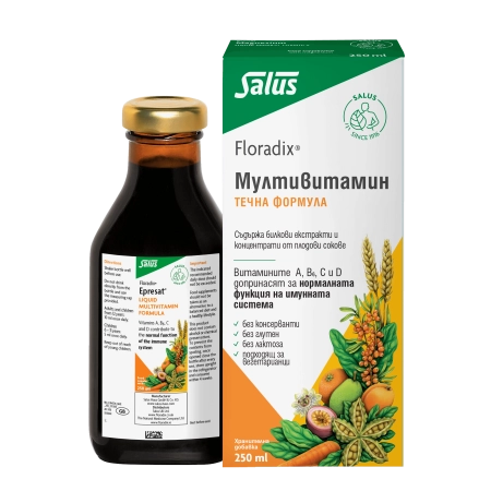 Мултивитамин, Floradix, 250 ml