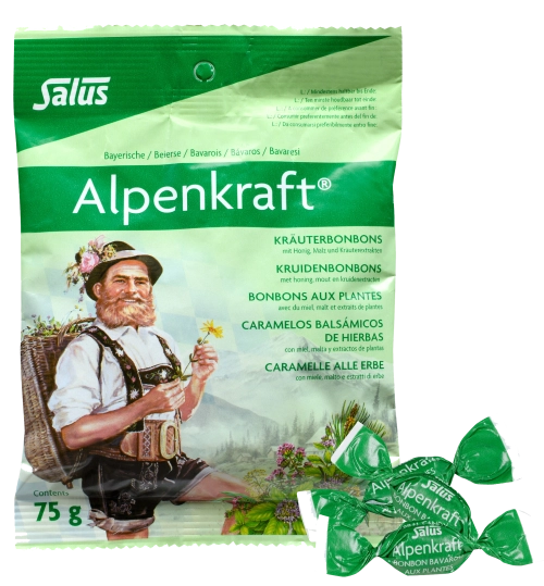 Био Билкови Бонбони Alpenkraft, Floradix, 75 g