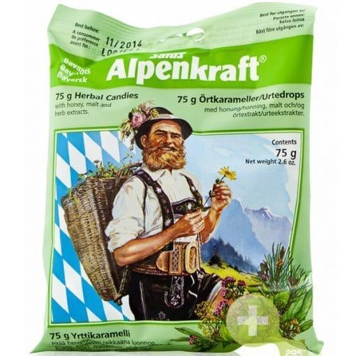 Био Билкови Бонбони Alpenkraft, Floradix, 75 g
