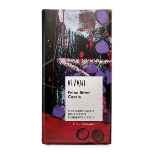 Био Натурален Шоколад с Касис, Vivani, 100 g