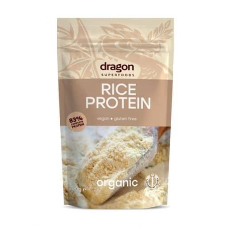 Био Оризов Протеин на прах, Dragon Superfoods, 200 g