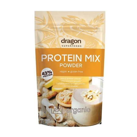 Био Протеин Микс на прах, Dragon Superfoods, 200 g