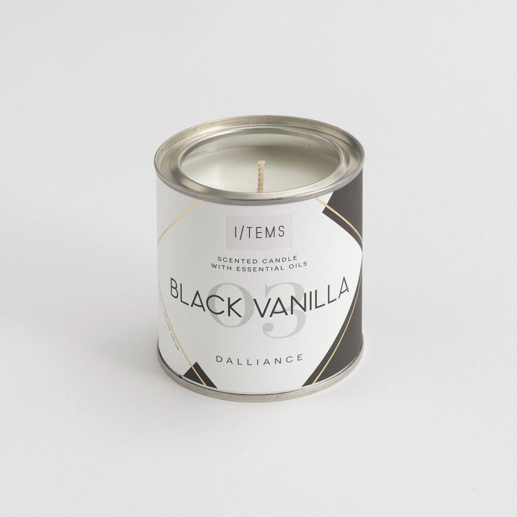 Ароматна Свещ Black Vanilla, I/TEMS, 200g