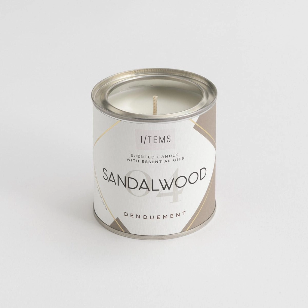Ароматна Свещ Sandalwood, I/TEMS, 200 g