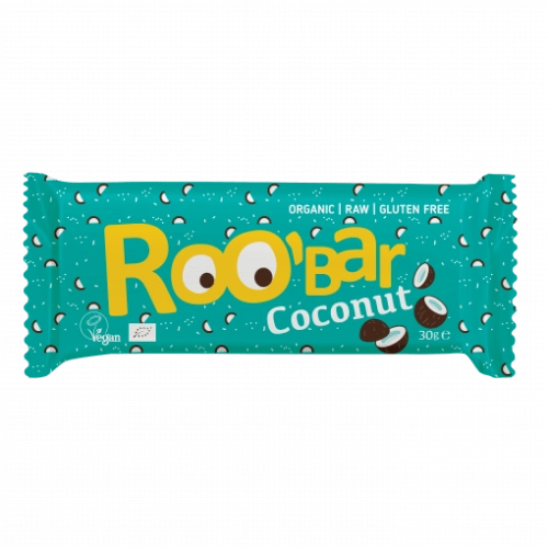 Био Суров Бар с Кокос, 30g, Roobar